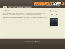 Tablet Screenshot of bookmakers1.com